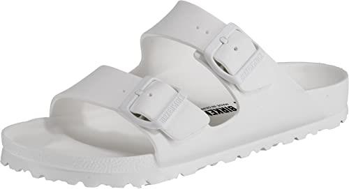 Birkenstock Unisex Arizona Essentials EVA White Sandals - 38 N EU