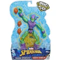 Marvel Spiderman Bend & Flex Green Goblin Action Figure Toy, 6"