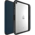 OtterBox SYMMETRY FOLIO SERIES case for iPad 10th Gen (ONLY) - COASTAL EVENING (Clear/Black/Blue)