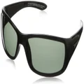 Pepper's Cutthroat Polarized Sport Sunglasses, Shiny Black, One size
