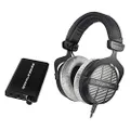 Beyerdynamic DT-990-PRO-250 Open Back Studio Reference Monitor Headphones Bundle with RockvilIe HeadRock Personal Headphone Amplifier Amp