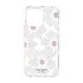 Kate Spade New York Protective HardShell Hollyhock Cream with MagSafe Compatible Case for iPhone 15 Pro Max