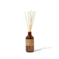 P.F. Candle Co. Amber & Moss Classic Scented Rattan Reed Diffuser (3.5 fl oz) Amber Glass Jar, Fine Fragrance Oil, Low Maintenance Scent Throw