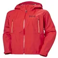 Helly-Hansen Womens Verglas 3L Shell Outdoor Jacket, 222 Alert Red, Medium