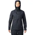 Mountain Hardwear Women's Standard Exposure/2 Gore-Tex Paclite Plus Jacke, Dark Storm, Medium