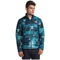 The North Face Men's Thermoball Eco Jacket, Mallard Blue Vapor Ikat Print, XL