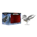 WizKids D&D Icons of The Realms: Adult Silver Dragon - Painted Figure - RPG Dungeons & Dragons Miniatures, Multicolored