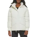 Levi's Women's Cloud Quilted Puffer Jacket, Cream, Small