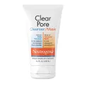 Neutrogena Clear Pore Cleanser/Mask 4.20 oz (Pack of 4)