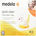 Medela Quick Clean Micro-Steam Bags, Pack of 5 Bags