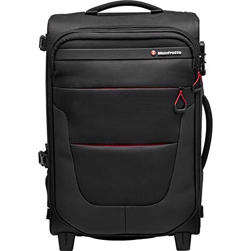Manfrotto PL-RL-H55 SWITCH55 27L Carrying Bag, Rollerbag, Carry-On Compatible, Tripod Mountable, 2 Wheels, 2-Way Type, MB PL-RL-H55
