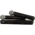 Shure BLX288A/B58-J10 Wireless Dual Vocal System with two Beta 58A Handheld Microphone