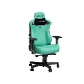 Anda Seat Kaiser 3 XL Gaming Chair for Adults - Ergonomic Green Leather Gaming Chairs with Lumbar Support, Comfortable Office Chair with Neck Support - Heavy Duty Computer Chair Wide Seat Capacity