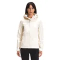 THE NORTH FACE Women’s Venture 2 Waterproof Hooded Rain Jacket (Standard and Plus Size), Gardenia White 2, Small