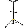Hercules Stands GS422B PLUS Dual Guitar Stand with Auto Grip System and Foldable Yoke