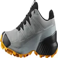Salomon Men's Speedcross 5 GORE-TEX Trail Running Shoes, Monument/Black/Saffron, 8.5