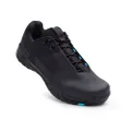 Crankbrothers Unisex Mallet E MTB Shoes, Black & Blue, 11 US Men