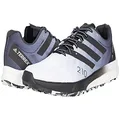 adidas Women's Terrex Speed Ultra Trail Running Shoe, Ftwr White/Core Black/Solar Yellow, 7 US