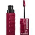 Maybelline Super Stay Vinyl Ink Longwear No-Budge Liquid Lipcolor, Highly Pigmented Color and Instant Shine, Unrivaled, UNRIVALED, 0.14 fl oz
