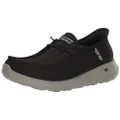 Skechers Men's Gowalk Max Slip-ins-Athletic Slip-on Casual Walking Shoes | Air-Cooled Memory Foam Sneaker, Brown, 15