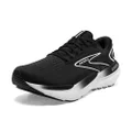 Brooks Women s Glycerin 21 Neutral Running Shoe, Black/Grey/White, 7.5