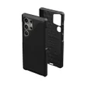 URBAN ARMOR GEAR UAG Designed for Shaq Case Metropolis LT Kevlar Black, Magnetic Charging Rugged Military Drop-Proof Impact Resistant Non-Slip Protective Cover
