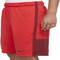 Nike Men's Dri-FIT Knit Hybrid 9" Training Shorts, Red, 3XL Tall