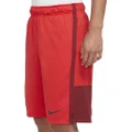 Nike Men's Dri-FIT Knit Hybrid 9" Training Shorts, Red, 3XL Tall