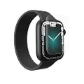ZAGG InvisibleShield GlassFusion - Made for Apple Watch Series 7 and Series 8 (45mm) - Extreme Hybrid Glass Screen Protection