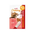 Catit Creamy Lickable Cat Treat, Healthy Cat Treat, Salmon, 12 Pack