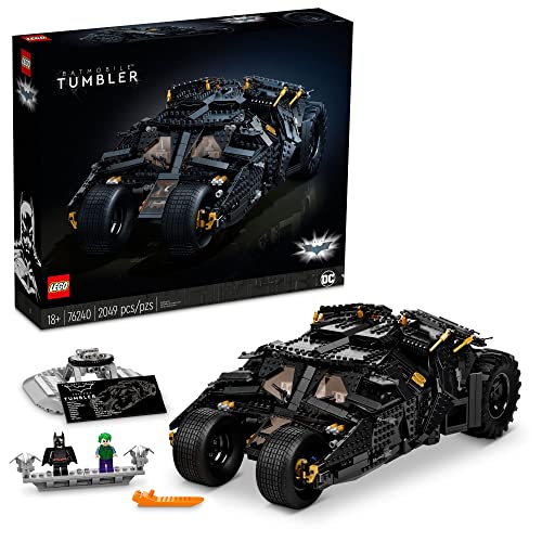 LEGO DC Batman Batmobile Tumbler 76240 Building Kit Model of The Batmobile from The Dark Knight Trilogy (2,049 Pieces)