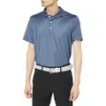 PUMA MATTR Grid Polo Men's Golf Shirt, Evening Sky/Navy Blazer, XX-Large