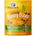 Wellness Natural Pet Food Grain-Free Crunchy Puppy Bites Chicken & Carrots Recipe Dog Treats, 6 Ounce Bag (89016)