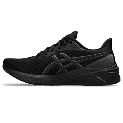 ASICS Men's GT-1000 12 Running Shoe, Black/Carrier Grey, 10.5