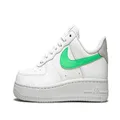 Nike Wmns Air Force 1 '07, Women's Basketball Shoes, White Green Glow Lt Bone White, 6 UK