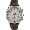 Timex Waterbury TW2R88200 Men's Traditional Leather Strap 42mm Chronograph Watch