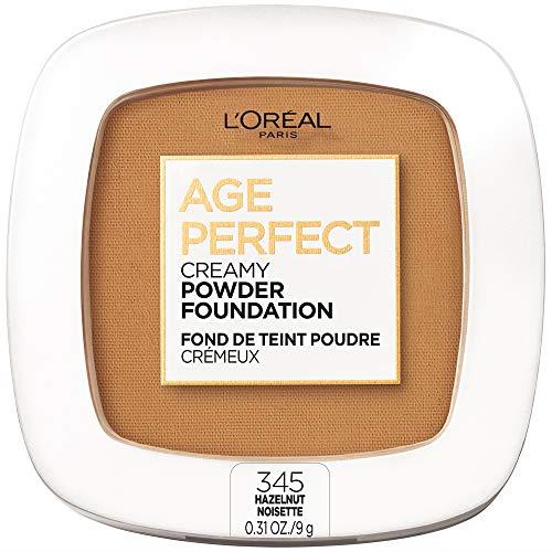 L'Oreal Paris Age Perfect Creamy Powder Foundation Compact, 335 Perfect Beige, 0.31 Ounce
