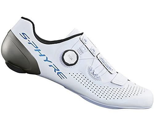 SHIMANO RC9 (RC902TW01) Size: 42 (26.5 cm) Color: White ESHRC902TCW01S42000 Road Shoes
