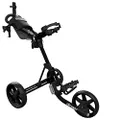 Clicgear Push Cart Model 4.0, Matte Black
