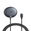 Anker MagGo Magnetic Wireless Charger (Pad), Qi2 Certified 15W Ultra-Fast MagSafe Compatible Wireless Charger, for iPhone 15/15 Plus/15 Pro/15 Pro Max/14/13/12 Series (Charger Not Included)