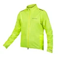 Endura Pro SL Waterproof Cycling Shell Jacket - Men's Lightweight, Waterproof & Breathable Hi-Viz Yellow, Medium