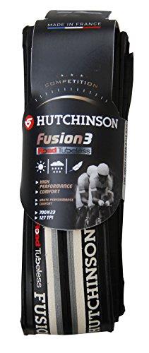 Hutchinson 8011-PV523451 Fusion 3 Tubeless 700x23 Black Grey White
