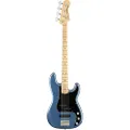 Fender American Performer Precision Bass, Satin Lake Placid Blue, Maple Fingerboard