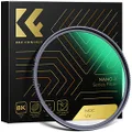 K&F Concept 49mm UV Protection Filter,18-Layer Multi Coated Lens Filter Nanotech Coatings,Ultra-Slim