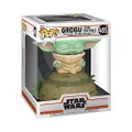 Funko Pop! Deluxe: Mandalorian - The Child (Grogu) Using The Force (Lights and Sounds) Collectible Vinyl Bobblehead