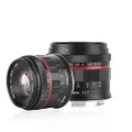Meike 50mm F1.7 Full Frame Large Aperture Manual Focus Lens for Panasonic Lumix Sigma Leica L-Mount Mirrorless Camera Such as S1, S1R,S1H, S5, FP