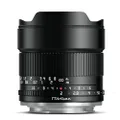 TTartisan 10mm F2.0 Ultra-Wide Angle Lens, Compatible with Fuji X-Mount Mirrorless Cameras X-H2 X-T5 X-H2S X-T30 II X-E4 X-T4 X-S10 X-H1 X-T3 X-T200 X-A7 X-T30 X-T100 X-Pro3 X-A5 X-E3 X-T2 X-T20