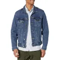 GAP Men's Icon Denim Jacket, Medium Dark, XX-Large