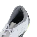 Adidas HG/AG LYU22 Predator Accuracy .3 L Soccer Cleats, Footwear White/Core Black/Lucid Lemon (IE9478), 8 US