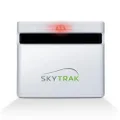SkyTrak+ Launch Monitor and Golf Simulator - Tour-Level Golf Analysis with Dual Doppler Radar, Enhanced Camera, 100K+ Courses, Real-time Gameplay Simulation, Wi-Fi, USB-C Charging